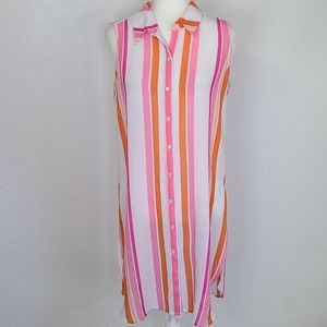 Two by Vince Camuto stripe tunic medium